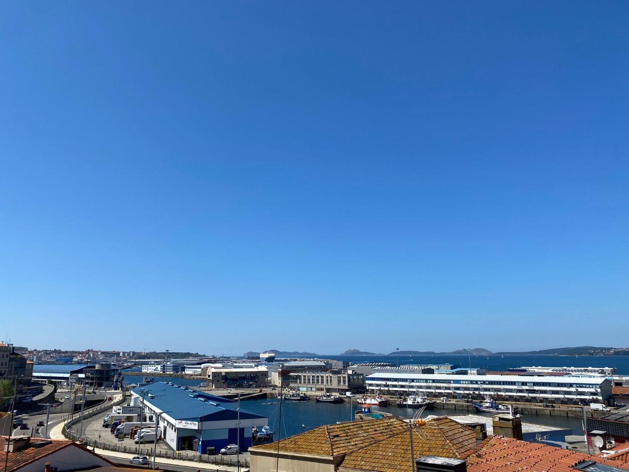 Apartamento Casco Historico Con Vistas A La Ria Vigo Eksteriør bilde