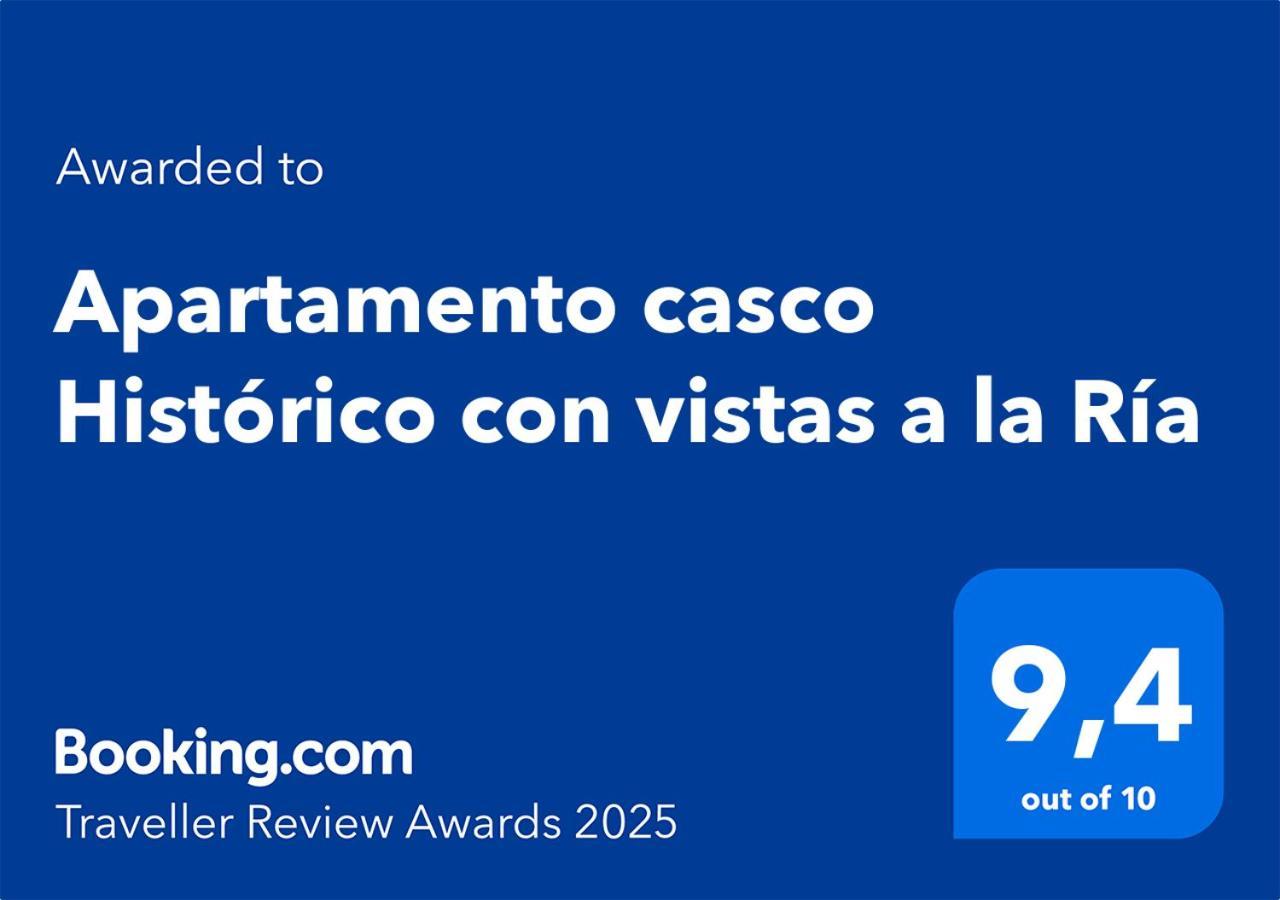 Apartamento Casco Historico Con Vistas A La Ria Vigo Eksteriør bilde